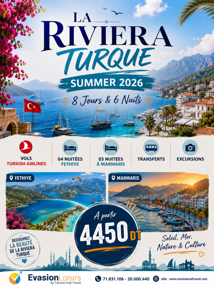 LA RIVIERA TURQUE - SUMMER 2026